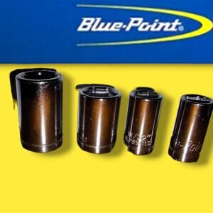 Brand New Blue-Point Snap On Sockets
E16, 1/2", 11/32" & 5/16". Free Shipping.